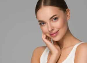 Woman with beautiful skin after getting CO2 laser treatment at Genesis Plastic Surgery & Medical Spa.