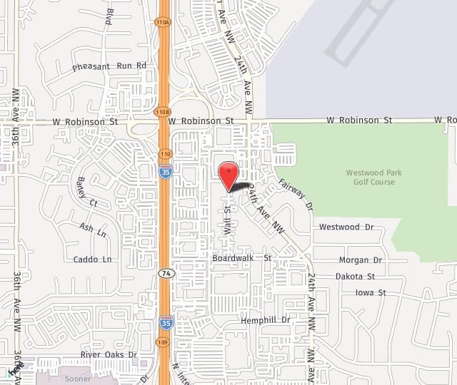 Location Map: 940 Wall Street Norman, OK 73069